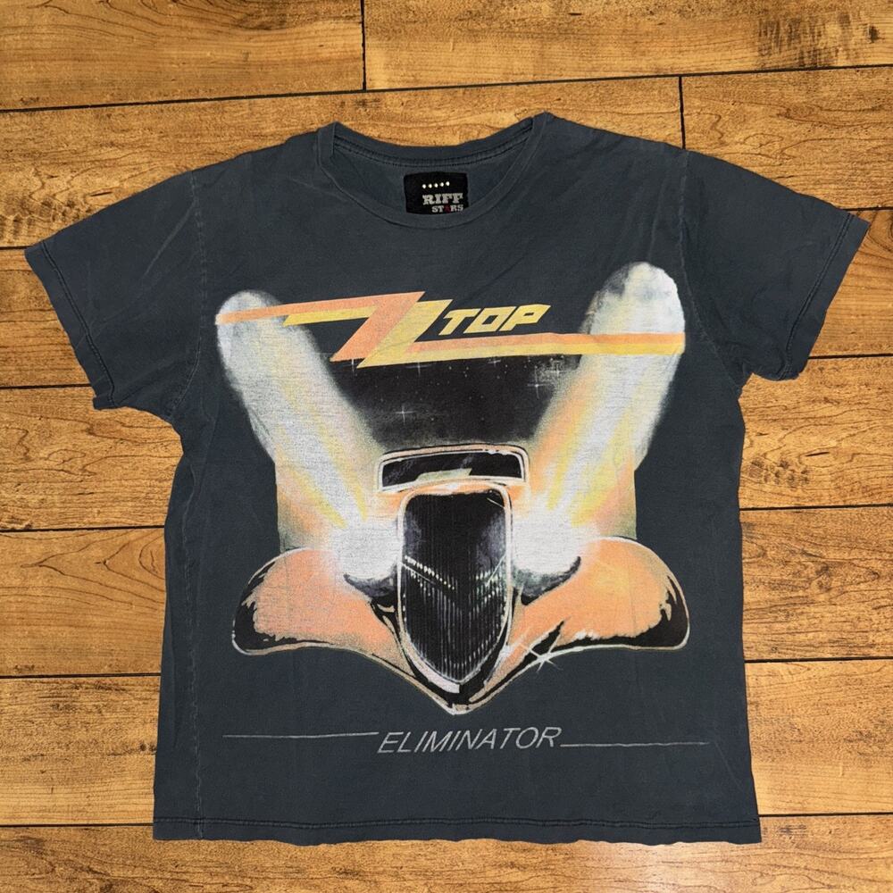 Riff Stars ZZ Top Band T-Shirt Med 24x23.5